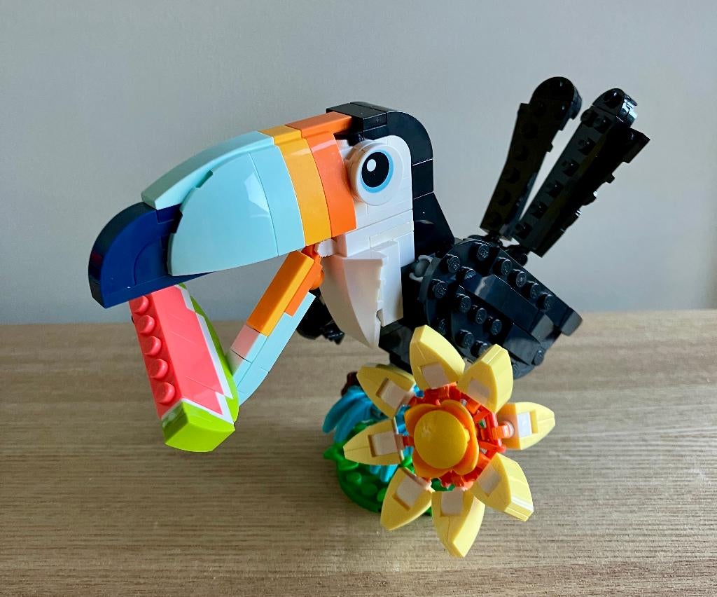 Lego Creator 3 in 1 - 31173  - Tropische Toekan - Compleet, Gebruikt, Lego, Ophalen of Verzenden, Compleet