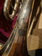 Zilveren Lark Trompet met Koffer, Ophalen, Gebruikt, Bes-trompet, Met koffer