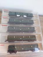Fleischmann 5084 5086 5087 DRG Couperijtuigen, Gelijkstroom, Fleischmann, Wagon, Ophalen of Verzenden