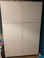 Witte kast met vakken - 180x113x45 cm, Huis en Inrichting, Kasten | Overige, Ophalen of Verzenden, Gebruikt