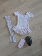 Dancer balletpakje maat 6 met maillot en schoentjes, Sport en Fitness, Ballet, Ophalen of Verzenden, Zo goed als nieuw, Kleding