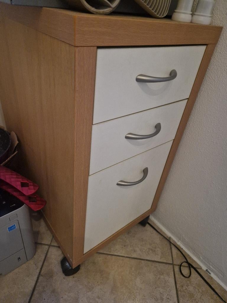 Ladekast, Huis en Inrichting, Kasten | Ladekasten, Ophalen, Gebruikt, 50 tot 100 cm, 3 of 4 laden