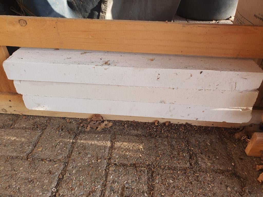 3 gips blokken  60x20 5 dik, Ophalen of Verzenden, Overige houtsoorten, Minder dan 25 mm, Minder dan 200 cm