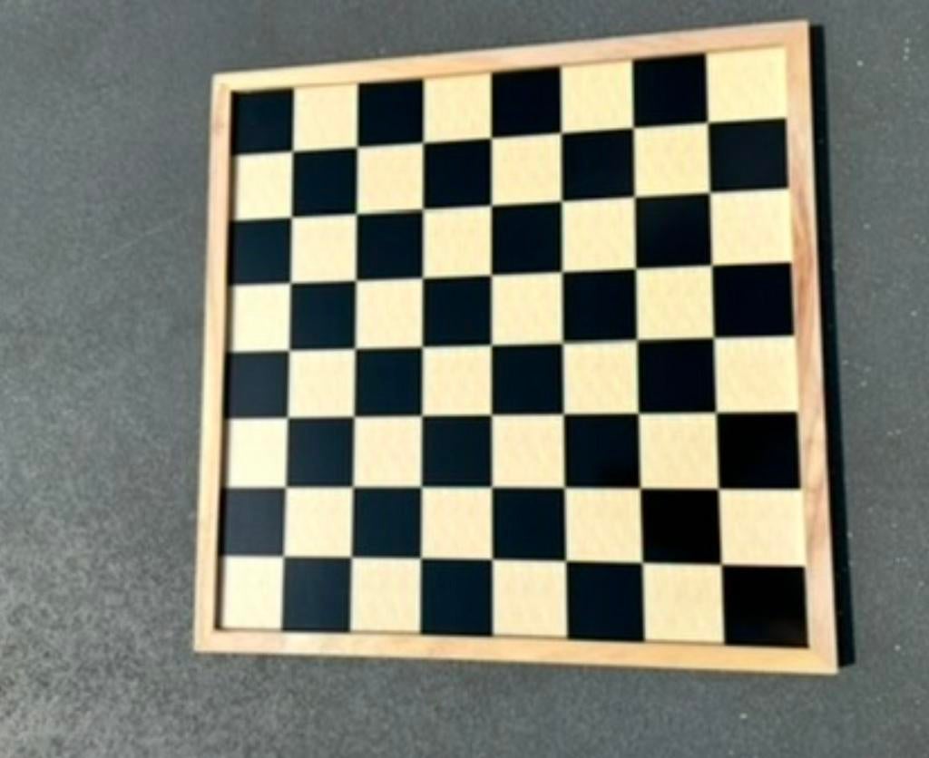 Schaakbord en dambord in 1, Een of twee spelers, Ophalen of Verzenden, Nieuw