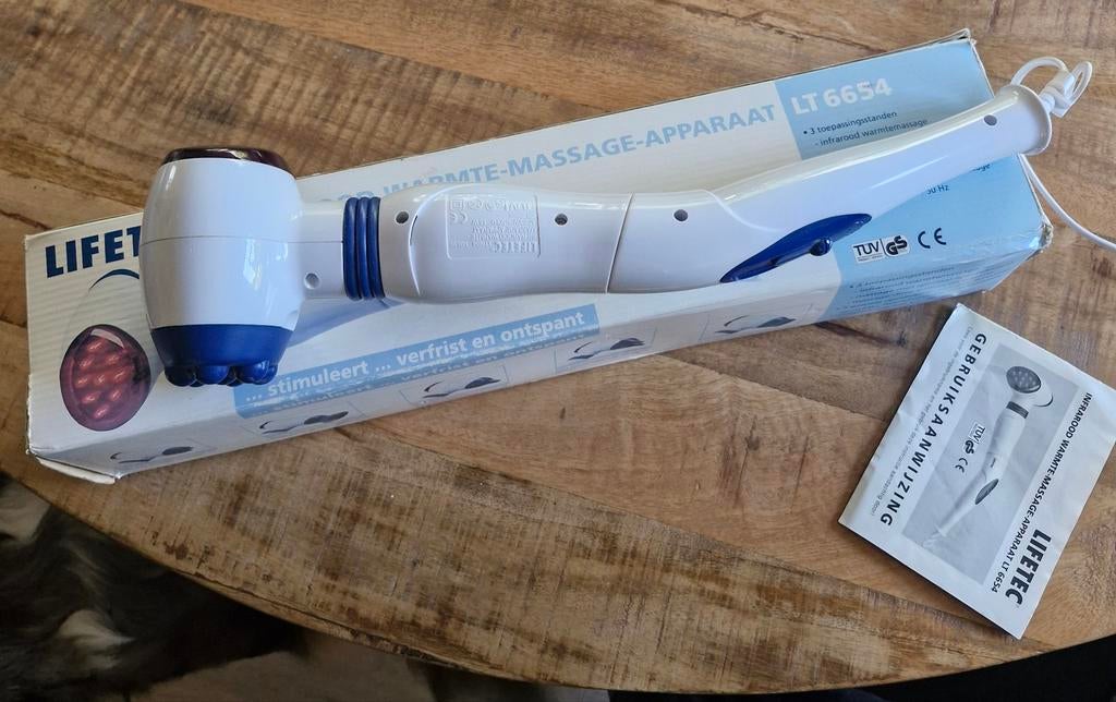 Lifetec Infrarood Warmte-Massageapparaat LT 6654, Ophalen of Verzenden, Zo goed als nieuw, Apparaat