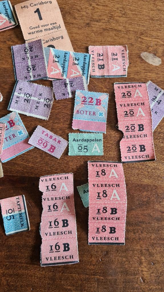 voedselbonnen, Ophalen, Overige soorten, Nederland, Overige typen