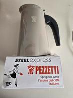 Pezzetti Steel Express Moka Pot - Nieuw in doos, Overige modellen, Nieuw, Gemalen koffie, Ophalen of Verzenden
