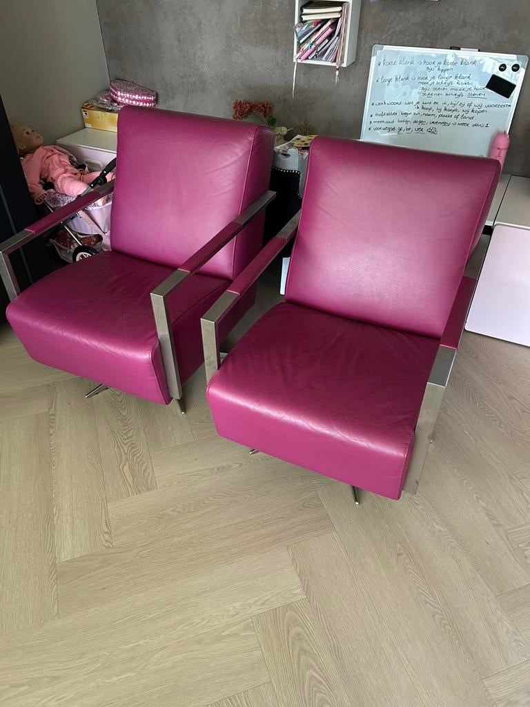 Fauteuils Montel Aplle, Huis en Inrichting, Fauteuils, Ophalen of Verzenden, Zo goed als nieuw, 75 tot 100 cm, 50 tot 75 cm