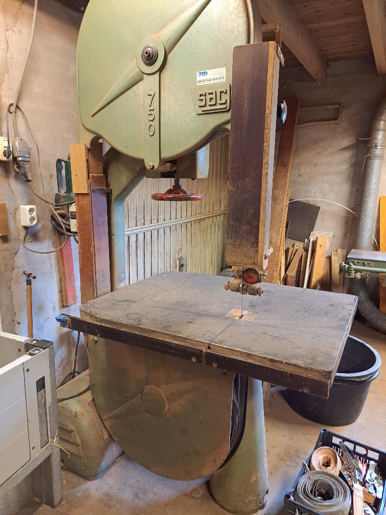 Lintzaag + losse zagen/linten, Ophalen, Gebruikt, Onbekend, 70 mm of meer