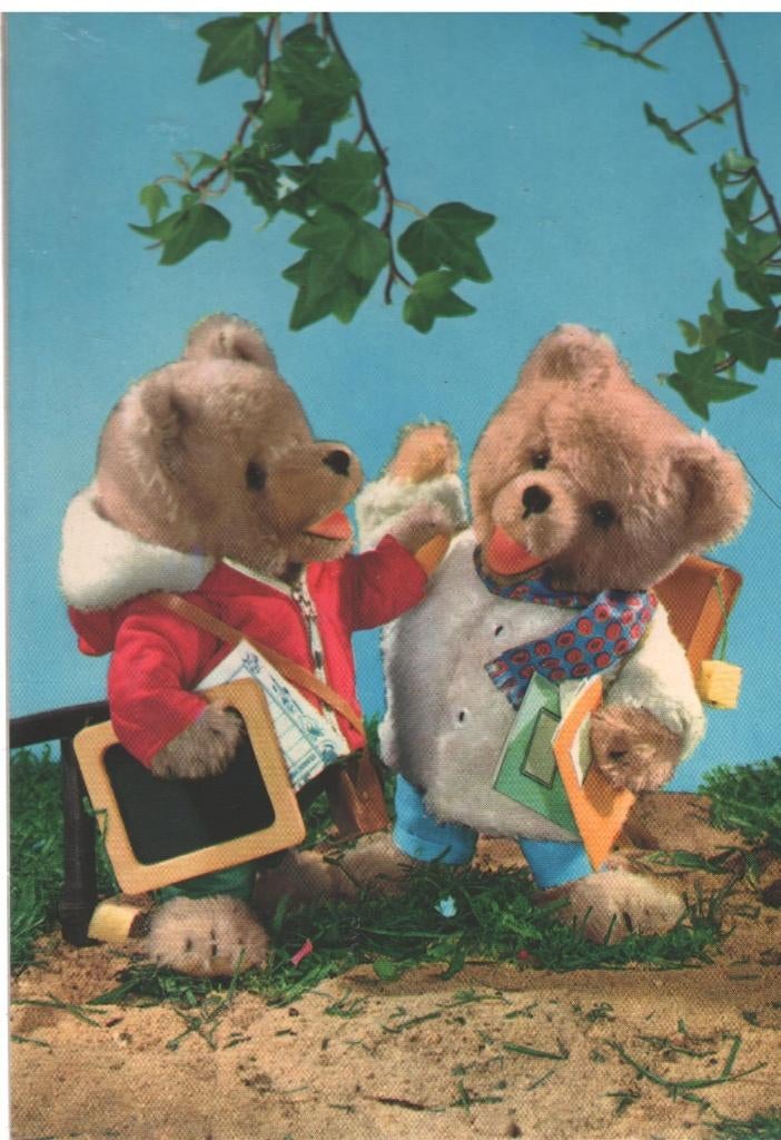 Steiff knoph im Ohr - puzzels/folders/stickers etc, Ophalen of Verzenden, Zo goed als nieuw, Overige typen, Steiff