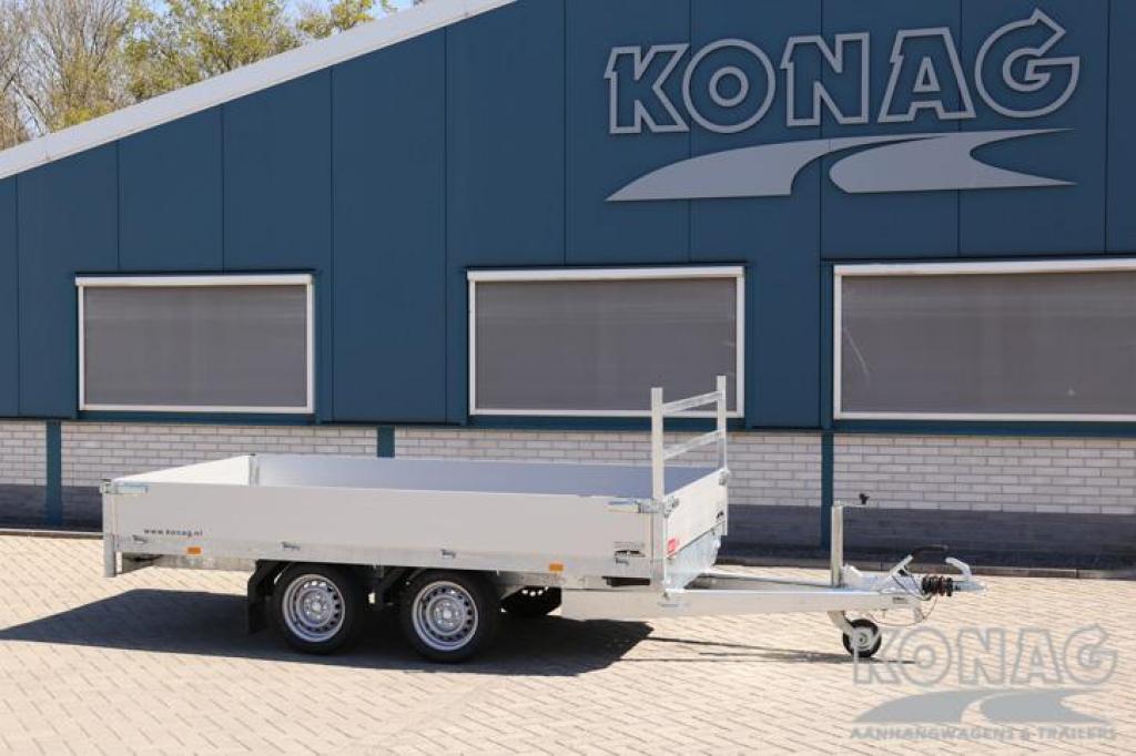 Zeer voordelig: Easyline plateauwagen 311x160cm 2100kg, Nieuw