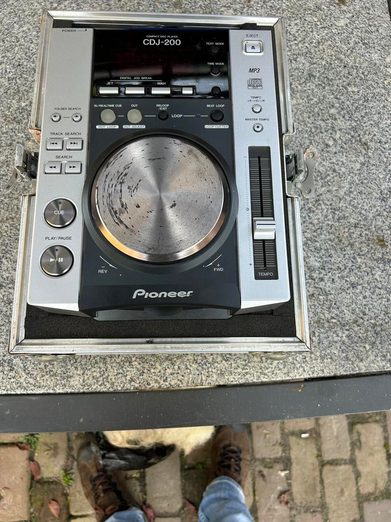 Pioneer CDJ-200 in Stevige Flightcase, Ophalen, Pioneer