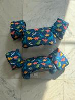 Twee happy swimmer zwembandjes puddle jumper met dino’s, Jongetje of Meisje, One size, Ophalen of Verzenden, Zo goed als nieuw