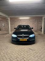 BMW 5-Serie 520d 190pk Aut. 2018 Zwart PANO FULL, Auto's, BMW, Automaat, 1995 cc, Zwart, Diesel