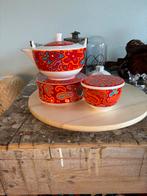 Retro Theeservies met Warmhouder, Huis en Inrichting, Keuken | Servies, Overige typen, Ophalen of Verzenden, Zo goed als nieuw