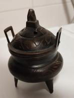 Antiek chinees bronzen wierrookbrander, Antiek en Kunst, Ophalen of Verzenden