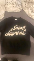 “Saint Laurent” trui, Maat 52/54 (L), Zwart, Zo goed als nieuw, Yves Saint Laurent