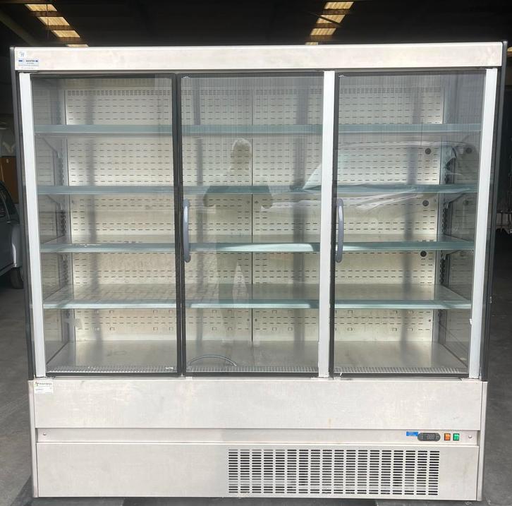 Mafirol Cronus 1450 Wandkoeling 3-deurs RVS, Zakelijke goederen, Horeca | Keukenapparatuur, Koelen en Vriezen, Gebruikt, Ophalen of Verzenden