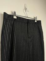 Jane Lushka zwarte midi rok split zwart met krijtstreep M, Zwart, Ophalen of Verzenden, Zo goed als nieuw, Jane Lushka