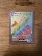 Flapple VMAX Rainbow 164/163, Ophalen of Verzenden, Zo goed als nieuw, Losse kaart, Foil