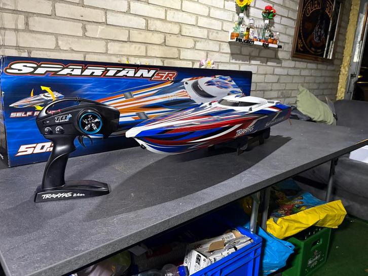Traxxas Spartan SR 6S Speedboot - Krachtpatser!, Hobby en Vrije tijd, Modelbouw | Radiografisch | Auto's, Zo goed als nieuw, Onderdeel