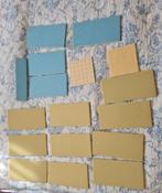 Restant verschillende tegels douche/wc, Doe-het-zelf en Verbouw, Tegels, Ophalen, 60 cm of meer, Minder dan 20 cm, Zo goed als nieuw