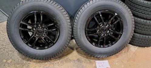 Nieuw Zwarte Licht metalen velgen voor caravan 14'' 185R14C, Caravans en Kamperen, Caravan accessoires, Nieuw, Ophalen