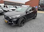 Hyundai Tucson 1.6 CRDI N-LINE PANORAMA AUTOMAAT (bj 2021), Gebruikt, 4 cilinders, Met garantie (alle), Zwart