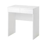 Ikea BRIMNES Toilettafel, wit, 70x42 cm, 50 tot 100 cm, Minder dan 100 cm, Modern, Zo goed als nieuw