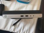 Hp prodesk 400 g3 I5-7500t 8gb 256gb ssd Windows + adapter, 8 GB, Ophalen of Verzenden, HP, SSD