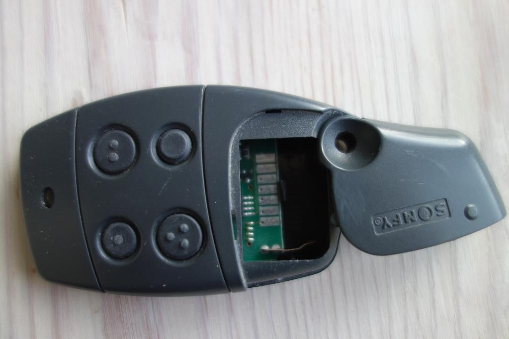 Somfy afstandsbediening garagepoort, Ophalen, Gebruikt, Origineel