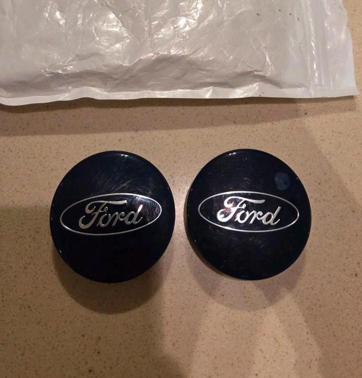Originele Ford Naafdoppen | 2 x 54 MM, Auto diversen, Wieldoppen, Gebruikt, Ophalen of Verzenden
