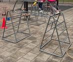 Metalen klimrek kleuters, Kinderen en Baby's, Speelgoed | Buiten | Speeltoestellen, Ophalen, Gebruikt, Loopbrug, Aanbouwonderdeel