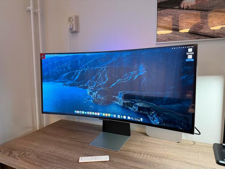 Samsung Odyssey G8 LS34BG850SUXEN nieuwstaat., Computers en Software, Monitoren, Zo goed als nieuw, 151 t/m 200 Hz, DisplayPort