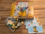 31149 LEGO creator 3-1 Bloemen in gieter, Ophalen of Verzenden, Zo goed als nieuw, Complete set, Lego