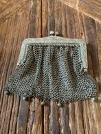 Vintage Zilveren Beursje malienkolder, Antiek en Kunst, Ophalen of Verzenden, Zilver