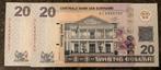 🇸🇷 🆕 SURINAME 20 dollar 2️⃣0️⃣1️⃣6️⃣ 2st opvolgend UNC, Ophalen of Verzenden