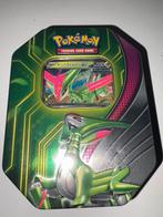 Pokémon TCG Paradox Clash Tin - Iron Leaves ex, Ophalen of Verzenden, Nieuw, Overige typen, Foil