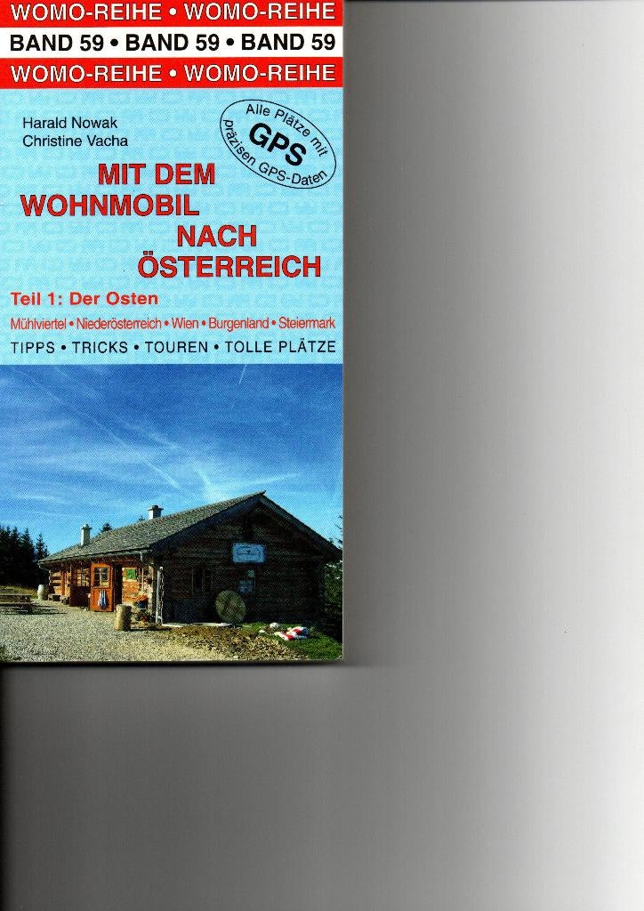 Womo reisgidsen Oostenrijk deel 1&2, Europa, Zo goed als nieuw, Reisgids of -boek, Ophalen