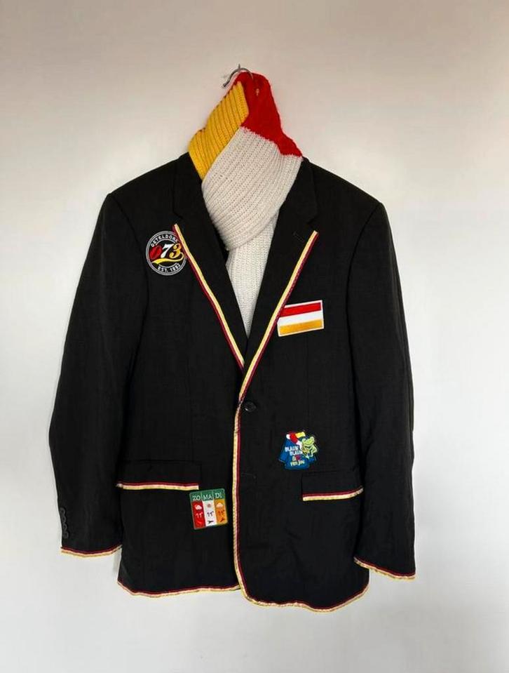 Oeteldonk jas maat 50 (M), Kleding | Heren, Carnavalskleding en Feestkleding, Zo goed als nieuw, Kleding, Carnaval, Maat 48/50 (M)