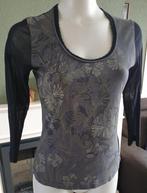 Sandwich prachtige grijze top M 38 40 | Gratis Verzenden !, Kleding | Dames, Tops, Maat 38/40 (M), Verzenden, Zo goed als nieuw