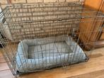 Honden bench met benchkussen 91 x 57 x 62, Ophalen, Gebruikt