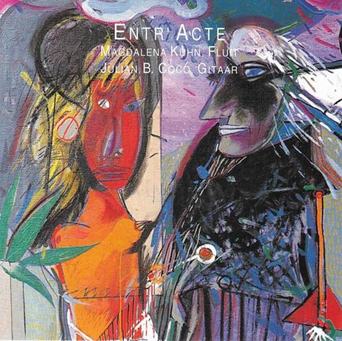 ENTR ACTE Ibert Djemil de Heer CD ERASMUS NIEUWSTAAT, Cd's en Dvd's, Cd's | Klassiek, Zo goed als nieuw, Kamermuziek, Modernisme tot heden