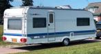 Hobby 560 Exclusive, Caravans en Kamperen, Caravans, Hobby, Particulier, Kachel, 5 tot 6 meter