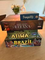 Bordspellen (Aeterna, Brazil, ea), Hobby en Vrije tijd, Gezelschapsspellen | Bordspellen, Ophalen of Verzenden, Zo goed als nieuw