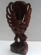 Beeld GARUDA <> Balinees Houtsnijwerk 21x10 cm., Ophalen of Verzenden