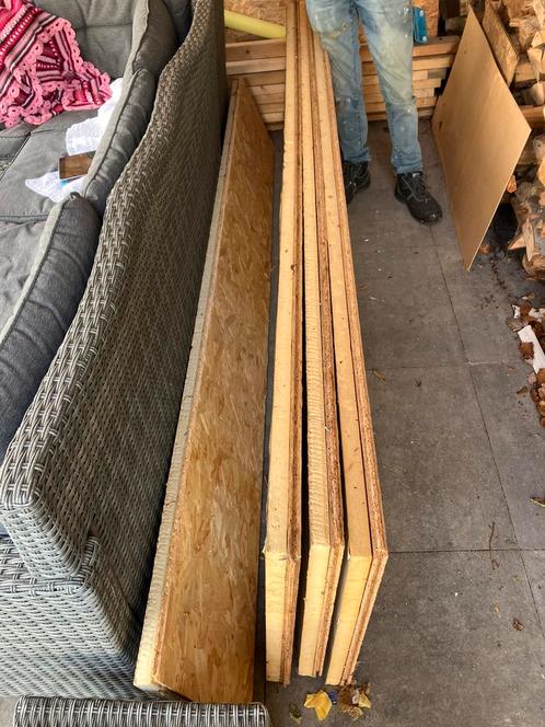 PIR OSB isolatieplaten voor wand of vloer; 3,5 stuks, Doe-het-zelf en Verbouw, Isolatie en Afdichting, Zo goed als nieuw, Vloerisolatie