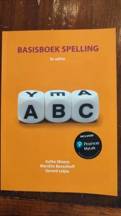 Basisboek spelling 3e editie, Boeken, Studieboeken en Cursussen, Zo goed als nieuw, HBO, Alpha, Ophalen of Verzenden