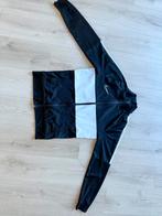 Zwart/Wit Nike Trainingsjack - Maat M, Zwart, NIKE, Gedragen, Algemeen
