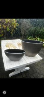 Binnen bloempotten ovaal, Tuin en Terras, Bloempotten, Ophalen, Gebruikt, Binnen, Overige vormen
